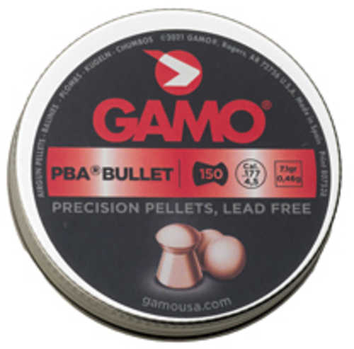 Gamo PBA Bullet .177 Pellet Domed Tip Blister Pack 150 Count 632272054