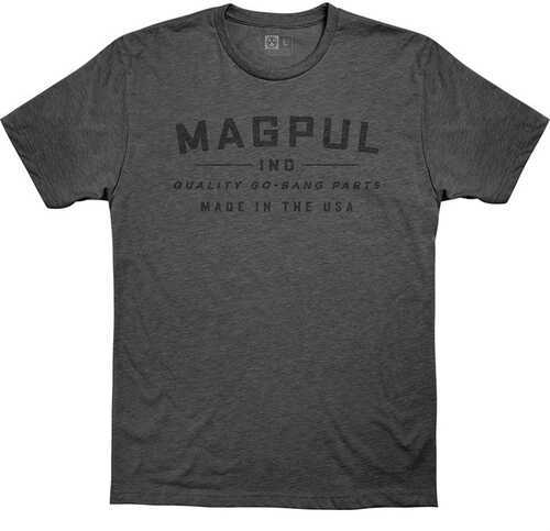 Magpul Mag1112-011-2X Go Bang Parts Charcoal Gray 2Xl Short Sleeve
