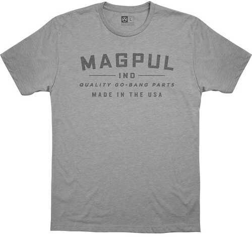 Magpul Mag1112-030-L Megablend Go Bang Shirt Large Athletic Heather