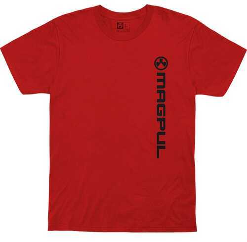 Magpul Mag1113-610-L Fine Cotton Vert Logo Shirt Large Red