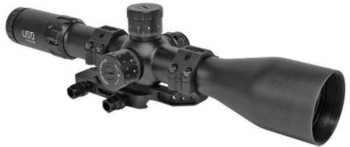 US Optics TS Series Rifle Scope 2.5-20X50mm 34mm Main Tube First Focal Plane 0.25 MOA Adjustments Black Finish MDMOA Ret