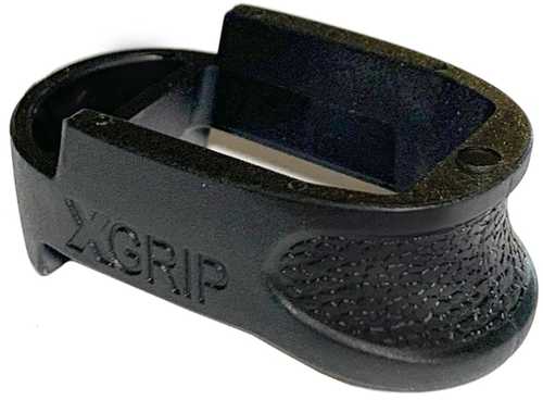 X-GRIP Magazine Spacer Fits S&W M&P Compact 9mm 2.0 9MM/40S&W Adds 3 Rounds Black SWMPC2.0
