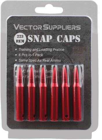 Vector Optics 223 Rem Snap Caps 6 Pieces
