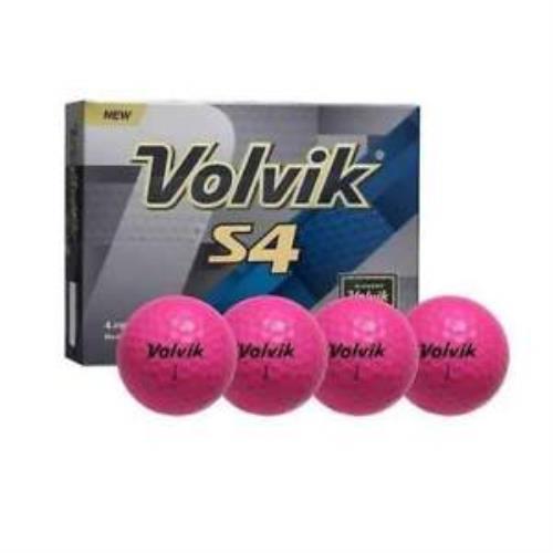 Volvik S4 Pink Golf Balls 12 Pack