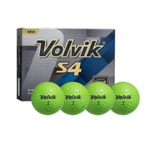Volvik S4 Green Golf Balls 12 Pack