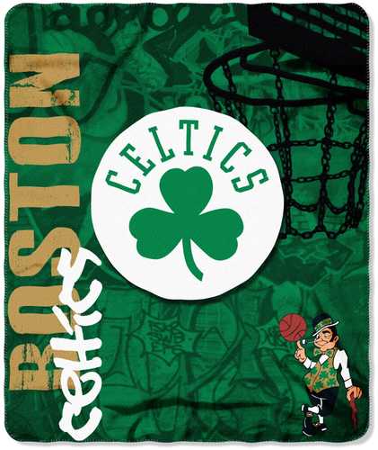 Boston Celtics Fade Away Fleece Throw