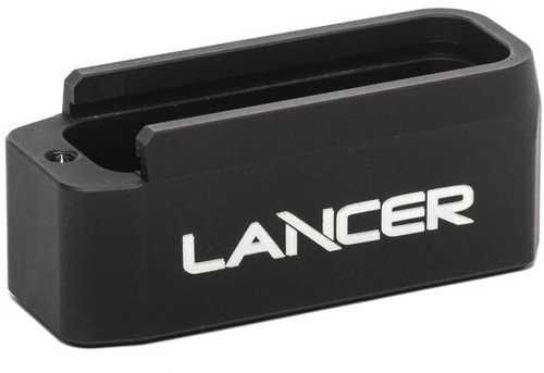 Lancer EXTBP06Black L5AWM Base Plate Extension 223 Rem/5.56Nato 6 Rd Polymer Black Finish