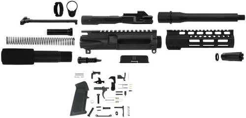 TacFire AR Build Kit 9mm Luger 7.50" Barrel Black For AR Platform
