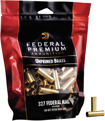 Federal Ph327UPB100 Gold Medal Rifle 327 Magnum Brass 100