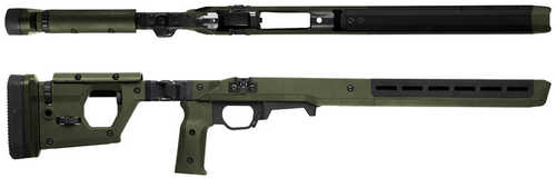 Magpul Mag802-ODG Pro 700 Short Action Remington 700 Folding Aluminum/Polymer OD Green