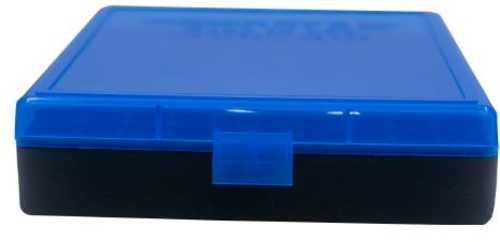 Berrys 67789 008 Ammo Box .40/.45/10mm 100 Rd Plastic Blue/Black