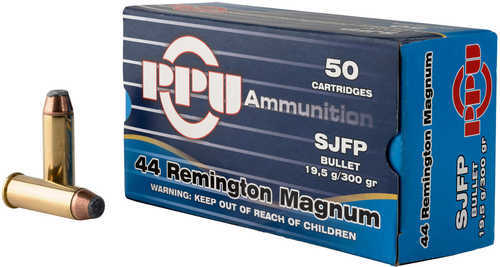 44 Rem Mag 300 Grain Flat Point 50 Rounds Prvi Partizan Ammunition Magnum
