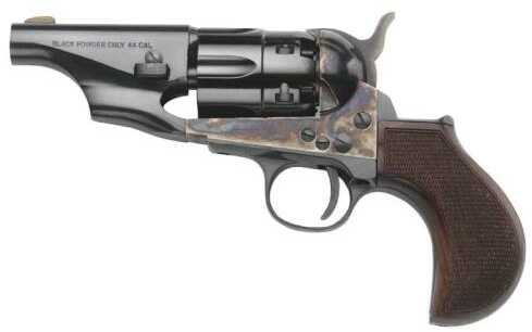 Taylor 1860 Army Snub Nose .36 Caliber 3" Barrel Birdshead Grips Fluted Cylinder Cap and Ball BP Revolver