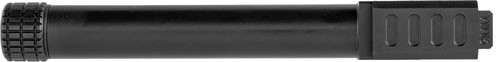Grey Ghost Precision Match Grade Barrel 9MM Black Nitride Finish Threaded Fits Glock 17 Gen3 and Gen4 Barrel-G17-T-BN