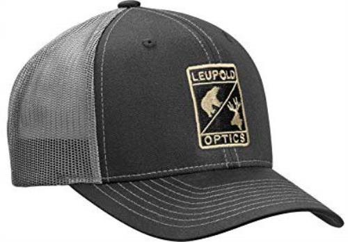 Leupold L Optic Trucker Hat Black/Charcoal Os