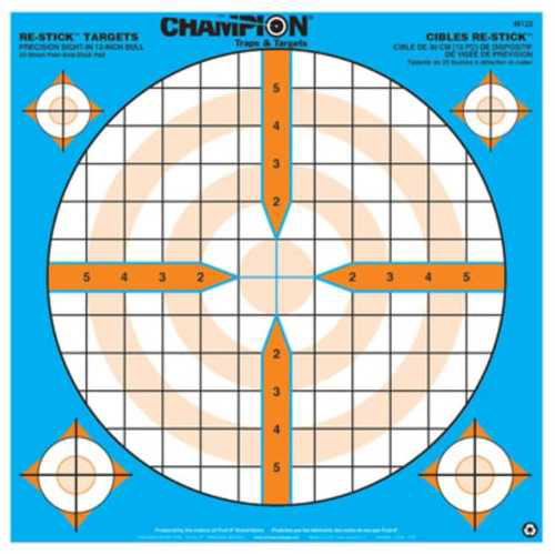 Champion Re-Stick Precision Sight In Self-Adhesive Target