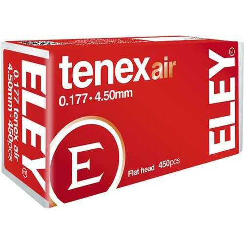 ELEY Tenex Air Pellets .177 4.50MM 8.2 GRAINS 450-Pack