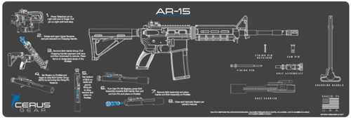 CERUS GEAR AR-15 Instructional Gray/Blue-img-0