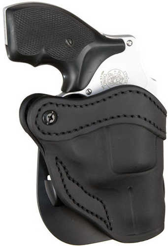 1791 Gunleather PDHR1SBLR R1 Black Leather OWB Ruger LCR/S&W J-Frame Right Hand