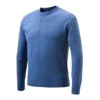 Beretta Special Purchase Men's Classic Round Neck Sweater Small Cotton Blue