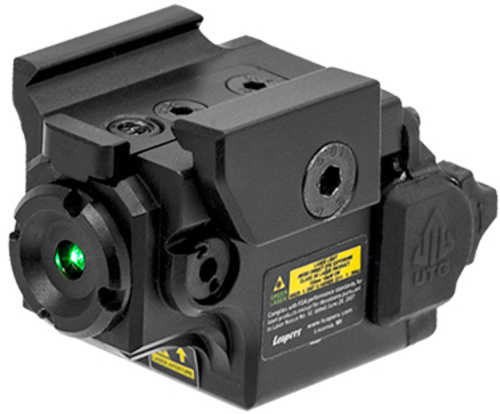UTG Compact Ambidextrous Green Laser Integral Mount Black