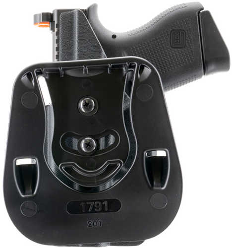 1791 TAC-PDH-OWB-for Glock43-Black-R Tact Paddle GLK43