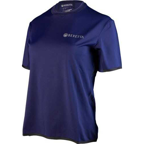 Beretta Women's Tech Shooting T-shirt Xx-large Blue Navy