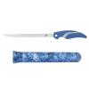 Cuda 9" Titanium Bonded Flex Fillet Knife with Prym1 Sheath.The Cuda brand was designed with the strength, power and agility of the Barracuda. Cuda fishing products are built for the ultimate in fresh...