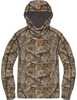 Under Armour Mens Off Grid Popover Hoodie Realtree Edge/blaze Large Model: 1319826-991-lg