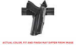 Safariland Model 6360 ALS/SLS Mid-Ride Level III Retention Duty Holster Fits Glock 17/22 Right Hand Plain Black Finish 6