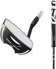 The Tour X Black Putter from Merchants of Golf features a sleek black finish with a white face insert.  This putter also features a steel shaft with an oversized black and white Tour X putter grip.  A...