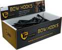 Guardian Bow Hooks are made of steel and coated with a durable rubberized material to prevent damage to the bow.