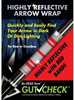 Gut Check Highly Reflective Arrow Wraps Red 6 pk. Model: GCR3003