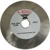 Steel 168 tooth cut off wheel. Fits all saws that accommodate .5" mounting hole and 3" outer diameter.