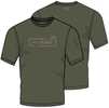 Under Armour Mens Hunt Icon Short Sleeve Shirt Marine OD Green/Bayou Large Model: 1318291-390-LG