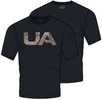 Under Armour Mens Camo Fill Short Sleeve Shirt Black/Bayou Medium Model: 1332744-001-MD
