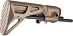 Maxim Defense MXM47563 Combat Carbine Stock (CCS) Gen 6 FDE Aluminum, Includes Buffer Tube, Fits AR-15 Platform