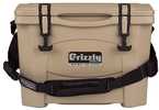 Grizzly Coolers G15 Tan 15 Qt