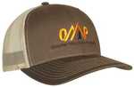 October Mountain Logo Hat Brown/Tan Model: