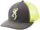 Browning Flashback Hat Charcoal/ Neon Green Model: 308177541