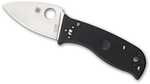 Spyderco Lil' Temperance 3 Folding Knife 2.9" Drop Point CPM-S30V Stainless Steel Blade G-10 Handle Black