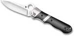 Spyderco Lil' Sub-Hilt Folding Knife 3.2" Drop Point CPM S30V Stainless Steel Blade G-10 Handle Black