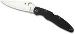 Spyderco Police 4 Folding Knife 4.4" Drop Point K390 Stainless Steel Blade G-10 Handle Black
