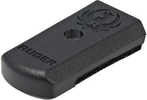 This Ruger black polymer flat floorplate is used with the LCP II 6-Round Magazine.