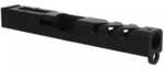TacFire GLKSL23 for Glock 23 Slide With RMR Cut & Cover Plate Cerakote Graphite Black Stainless Steel