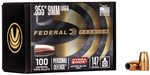 Federal PB9HS147 Hydra-Shok Component 9mm Luger .355 147 GR Jacketed Hollow Point 100 Box