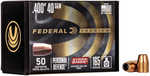 Federal PB40HS165 Hydra-Shok Component 10mm/40 S&W .400 165 GR Jacketed Hollow Point 50 Box