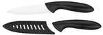The Utica 4 inch Ceramic Utility knife with blade guard features a 4 inch high carbon stainless steel blade with polypropylene easy grip handle.|.2|10|2|1.25|Blade length: 4"|Overall length: 9"|Blade ...