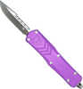 Cobra Tec Knives SPURFSXSDNS FS-X Small 2.50" D2 Steel Drop Point Aluminum Purple