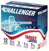 Brand Style: Challenger Target Gauge: AEE_12 Gauge Length: 2.75 Muzzle Velocity (Feet Per Second): 1200 Rounds: 250 Shot Size: #7.5 Shot Weight (ounces): 1 1/8 Oz.. Manufacturer: Challenger Ammo Model...
